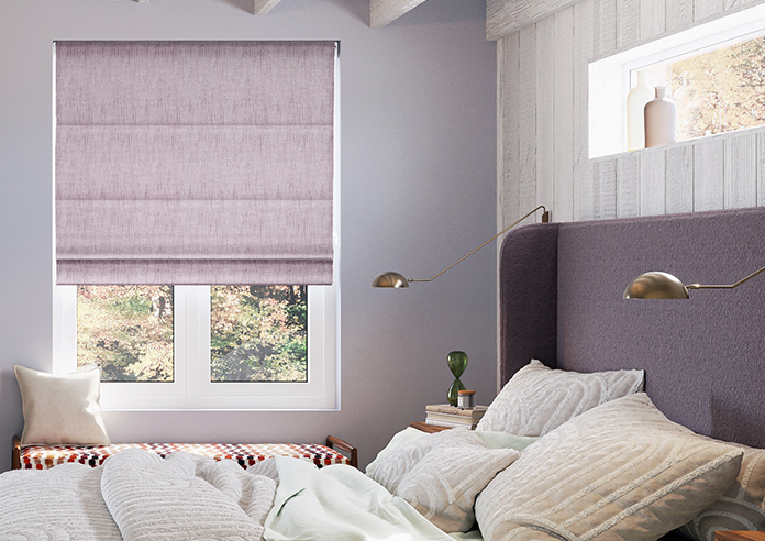 Rhea, Grape - Roman Blind - Image 3